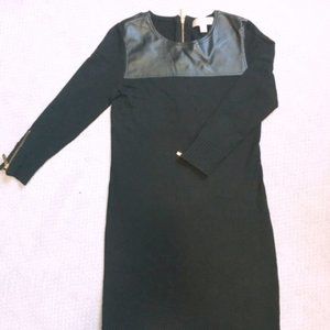 Black Sweater Dress in XS
